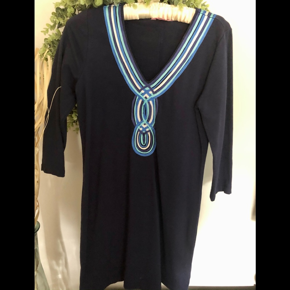 Lilly Pulitzer navy dress